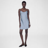 Anine Bing CHLOE MINI DRESS, Peri Blue