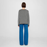 Anine Bing DAVE CARDIGAN, Black/White