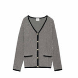 Anine Bing DAVE CARDIGAN, Black/White