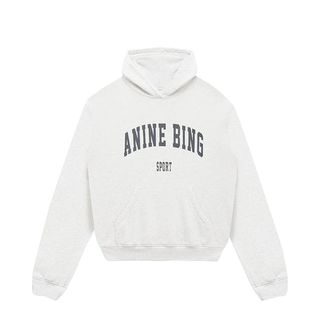 Anine Bing HARVEY SWEATSHIRT, Heather Grey - Image 1