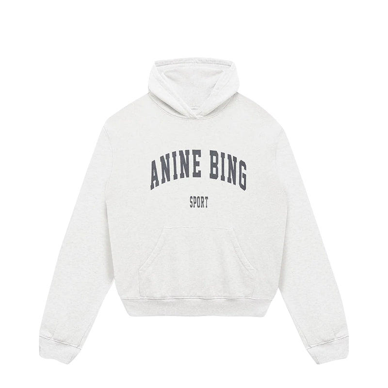 Anine Bing HARVEY SWEATSHIRT, Heather Grey