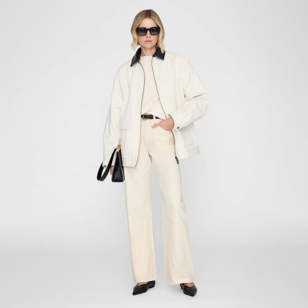 Anine Bing HOLDEN JACKET, Cream