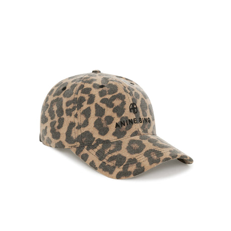 Anine Bing JEREMY BASEBALL CAP, Leopard