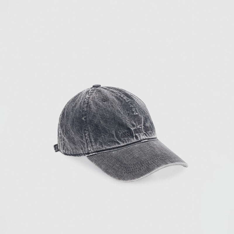 Anine Bing JEREMY BASEBALL CAP, Oyster Grey