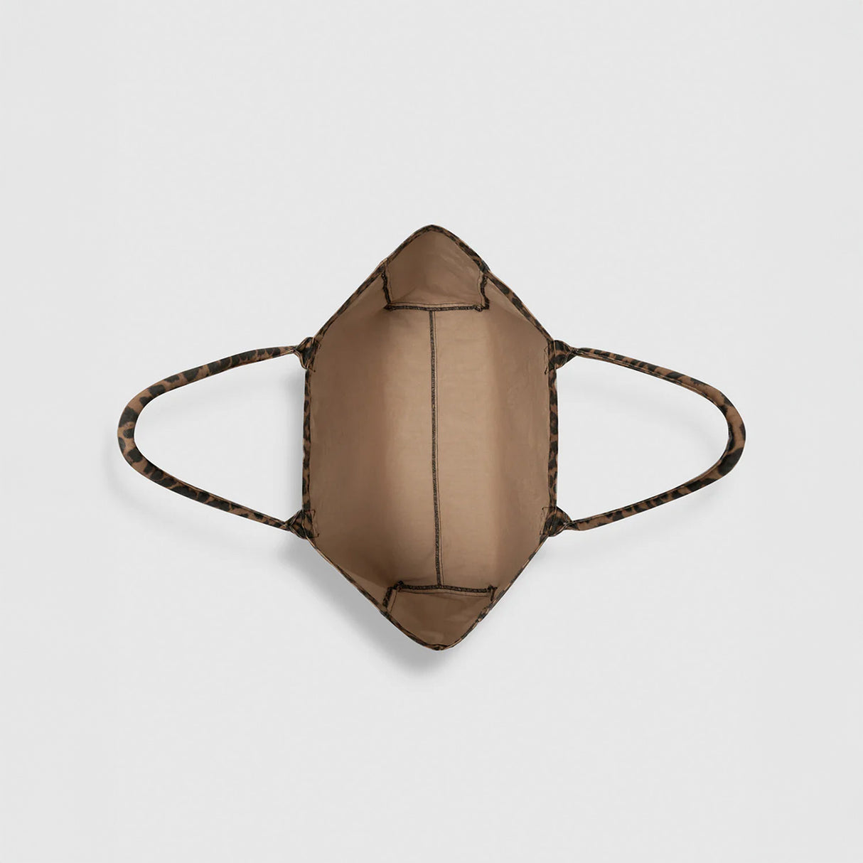 Anine Bing LEO CANVAS TOTE, Leopard