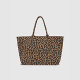 Anine Bing LEO CANVAS TOTE, Leopard