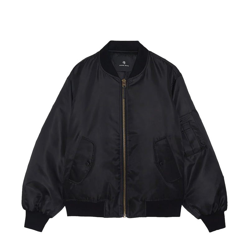 Anine Bing LEON BOMBER, Black