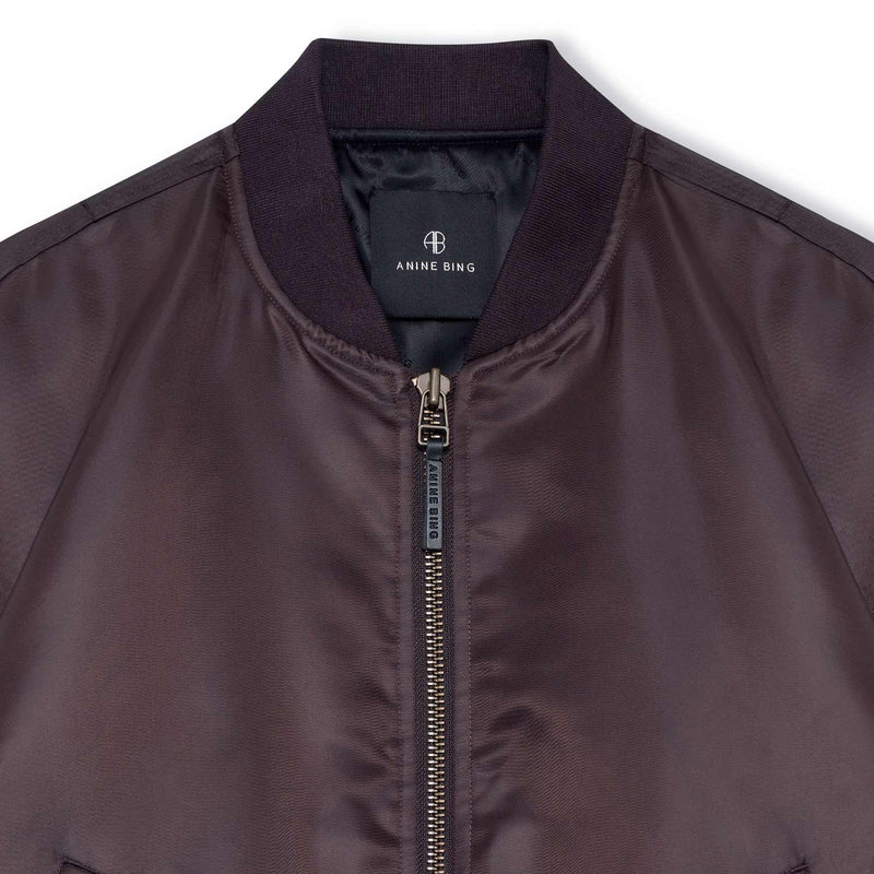 Anine Bing LEON BOMBER, Deep Brown