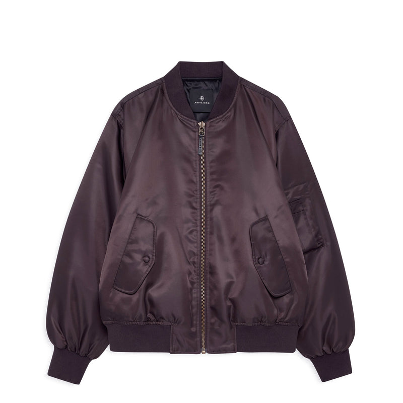 Anine Bing LEON BOMBER, Deep Brown