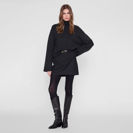 Anine Bing LIVY SKIRT, Black