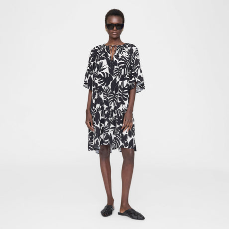 Anine Bing LOLITA DRESS, Black Bird Of Paradise