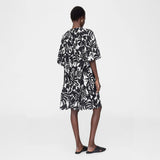 Anine Bing LOLITA DRESS, Black Bird Of Paradise