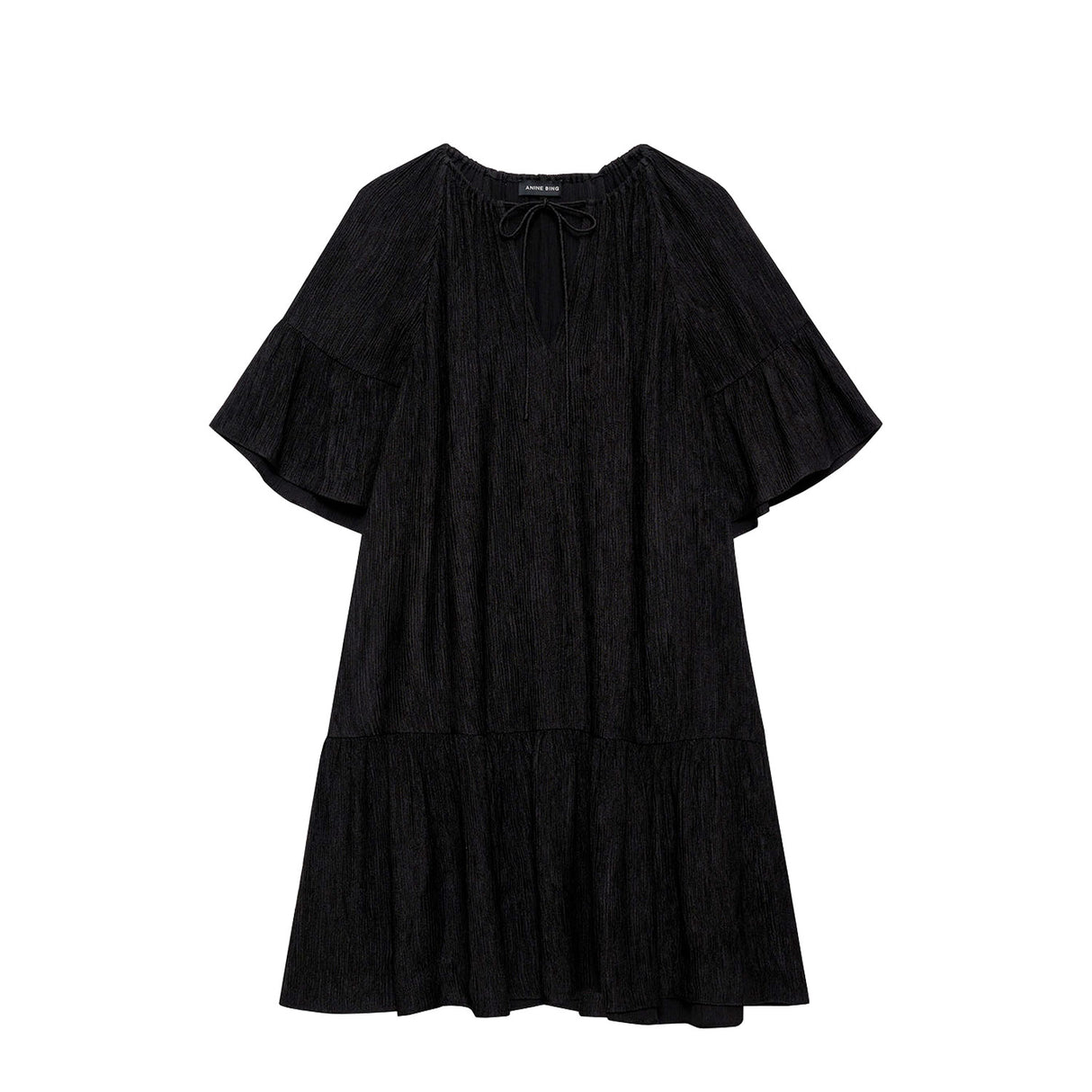 Anine Bing LOLITA DRESS, Black