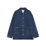 Anine Bing LUCA JACKET, Clean Indigo Denim