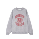 Anine Bing MILES SWEATSHIRT COLLEGIATE, Gray