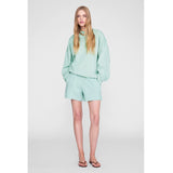 Anine Bing MILES SWEATSHIRT, Washed Seafoam