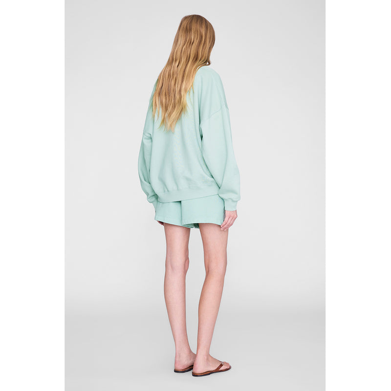 Anine Bing MILES SWEATSHIRT, Washed Seafoam