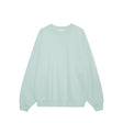 Green sweatshirt on a white background