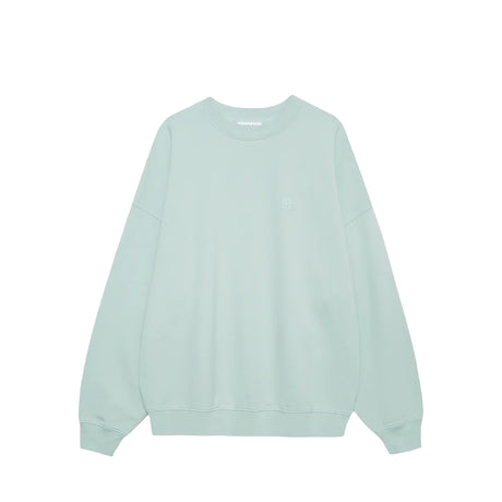 Green sweatshirt on a white background