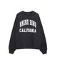 Anine Bing MILES SWEATSHIRT, Washed Black
