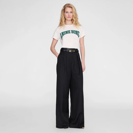 Anine Bing SHELLEY TEE, Ecru