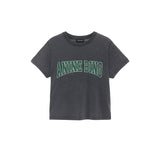 Anine Bing SHELLEY TEE, Washed Black