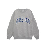 Anine Bing SPENCER SWEASHIRT, Grey Melange