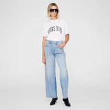 Anine Bing WALKER TEE, Ivory