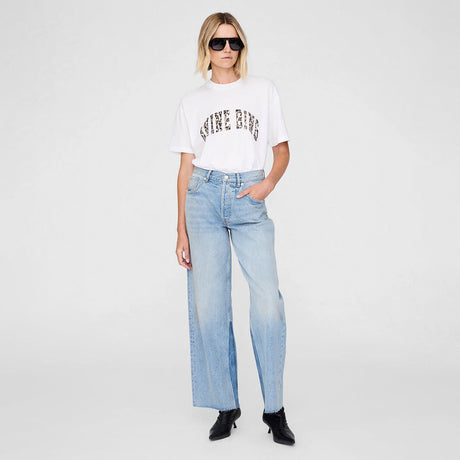 Anine Bing WALKER TEE, Ivory