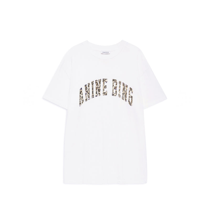 Anine Bing WALKER TEE, Ivory