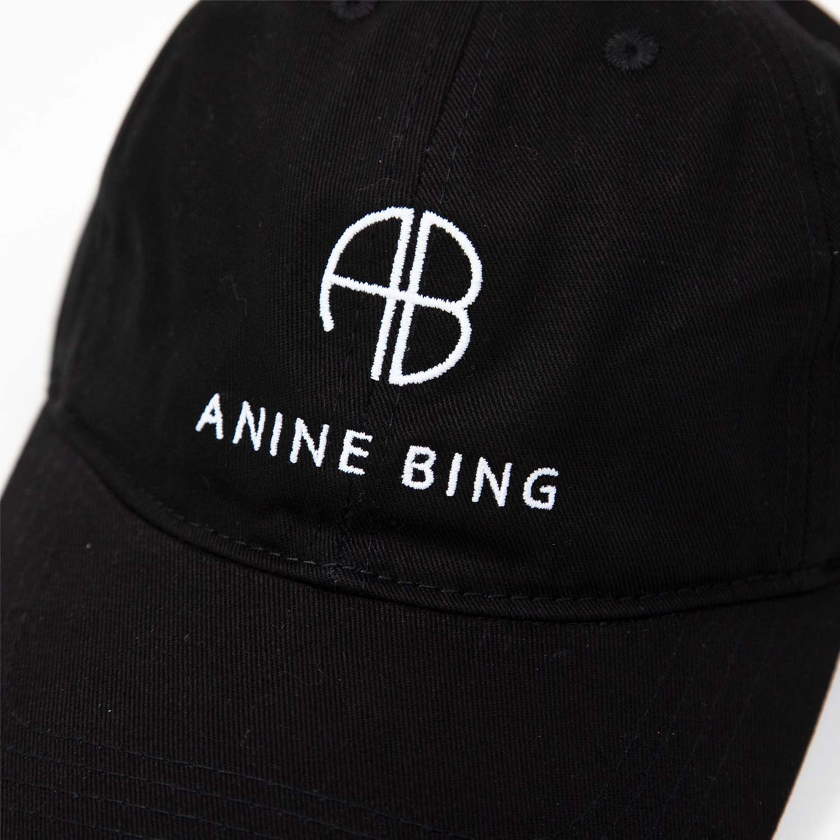 Anine Bing JEREMY BASEBALL CAP, Black
