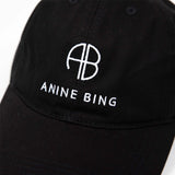 Anine Bing JEREMY BASEBALL CAP, Black