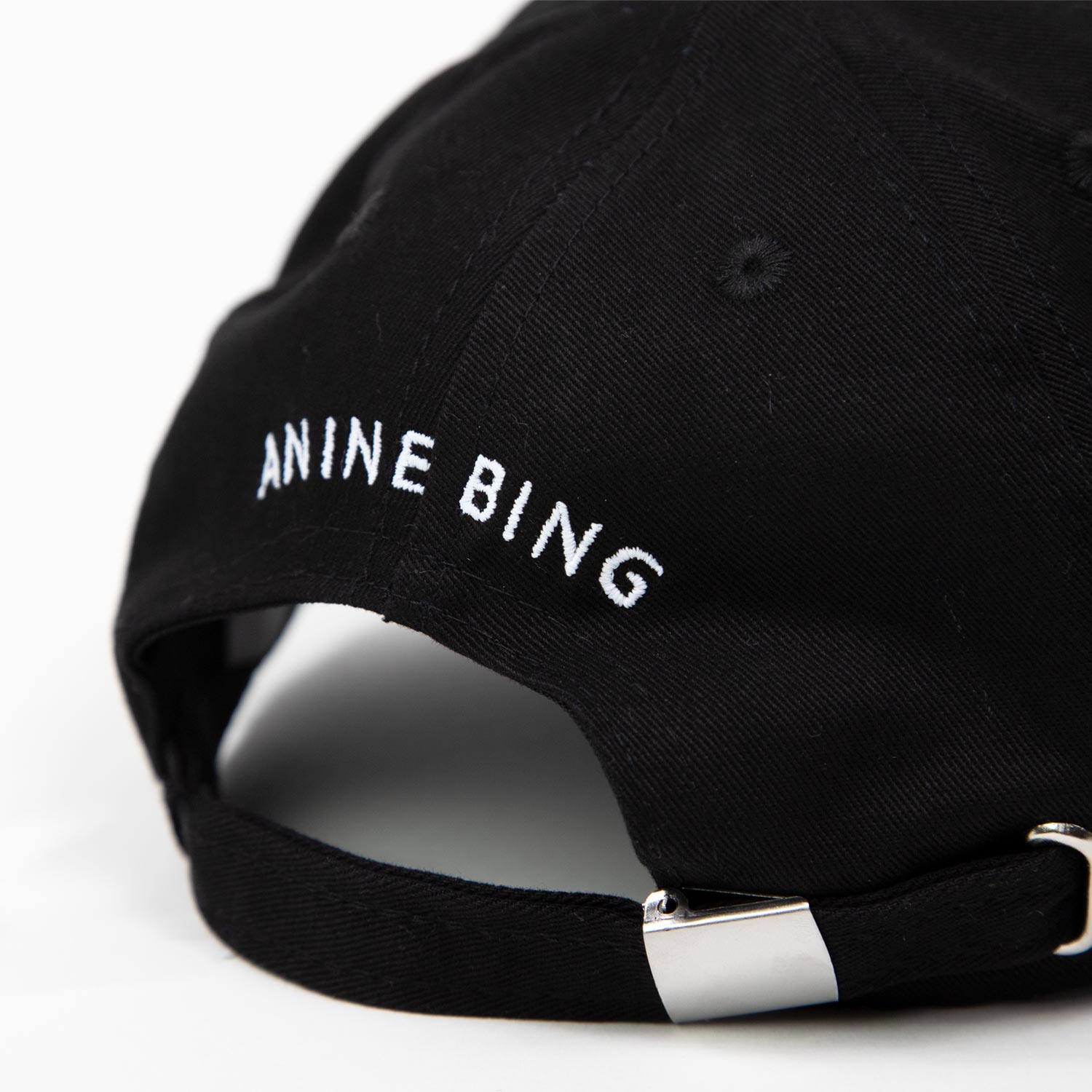 Anine Bing JEREMY BASEBALL CAP, Black – Beamhill