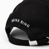 Anine Bing JEREMY BASEBALL CAP, Black