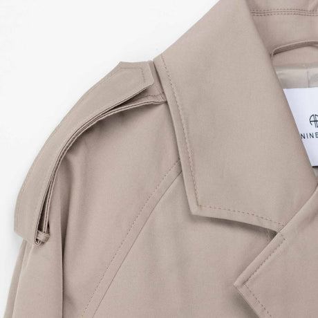 Anine BIng RICKIE CROPPED TRENCH, Beige