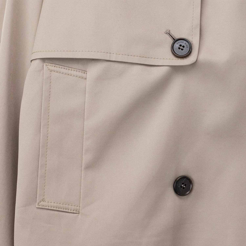 Anine BIng RICKIE CROPPED TRENCH, Beige