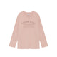 Anine Bing IVAN LONG SLEEVE MELROSE STENCIL, Washed Blushed
