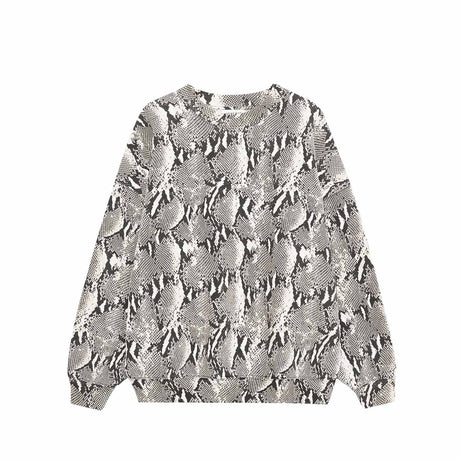 Patterned sweater on a white background