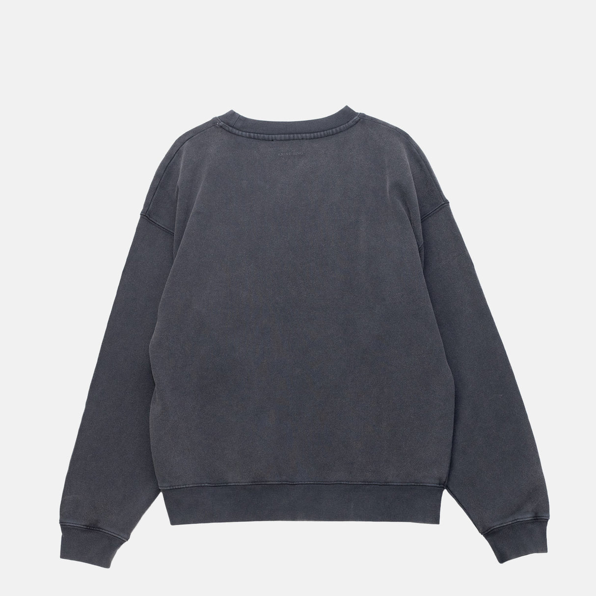 Anine Bing SPENCER SWEATSHIRT EAGLE, Washed Black