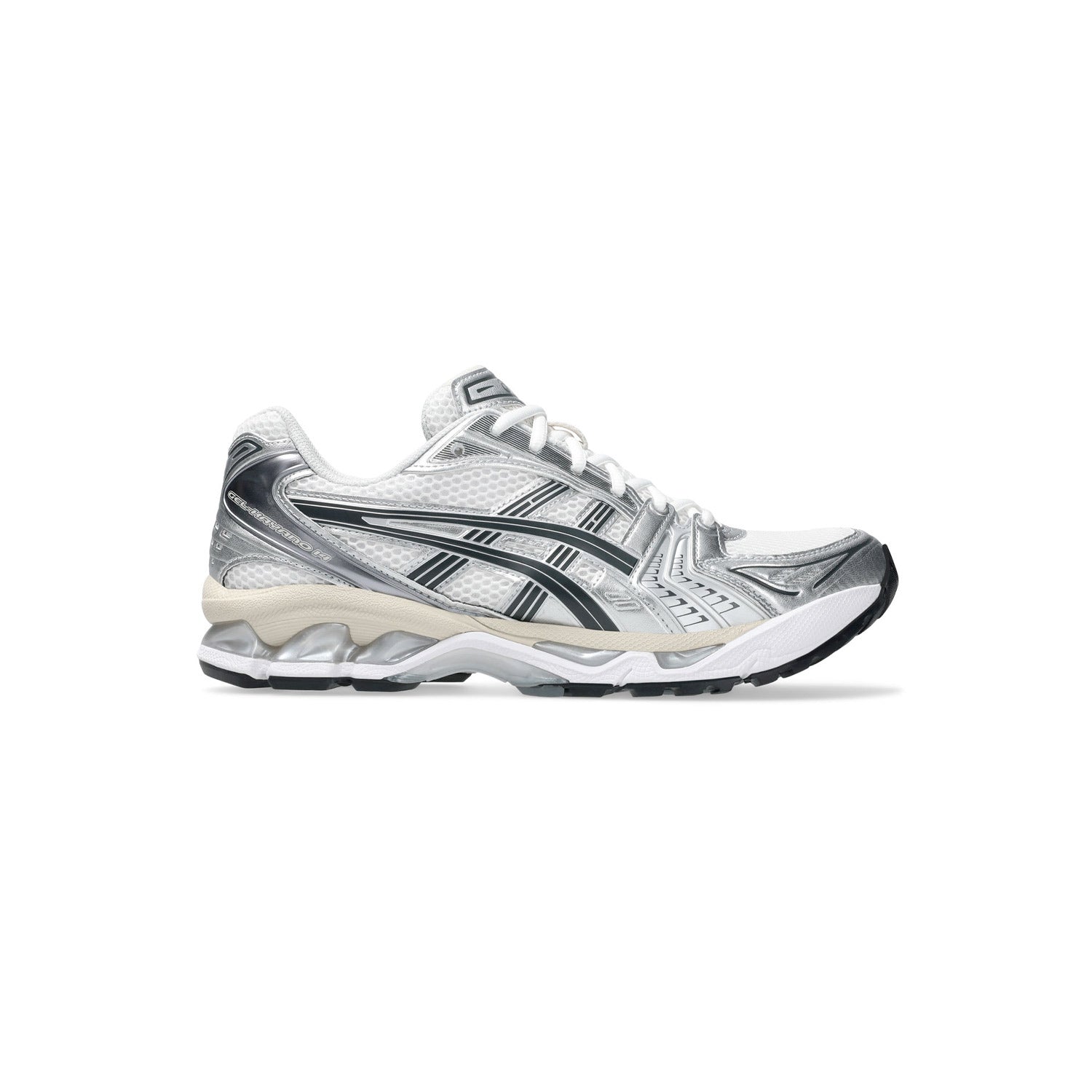 Asics GEL-KAYANO 14, White/Graphtie Grey – Beamhill