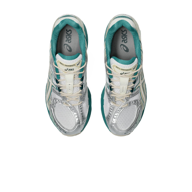 Asics GEL-NIMBUS 10.1, White/Rainy Lake