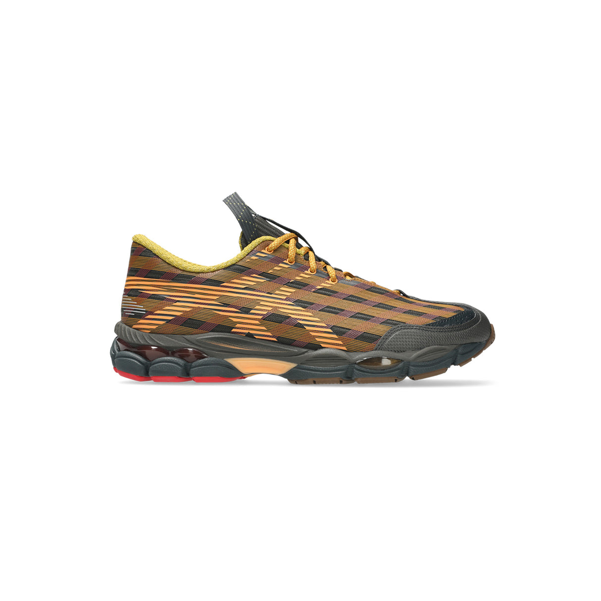 Asics US8-S GEL-SJ33, Black Coffee/Orange Lily