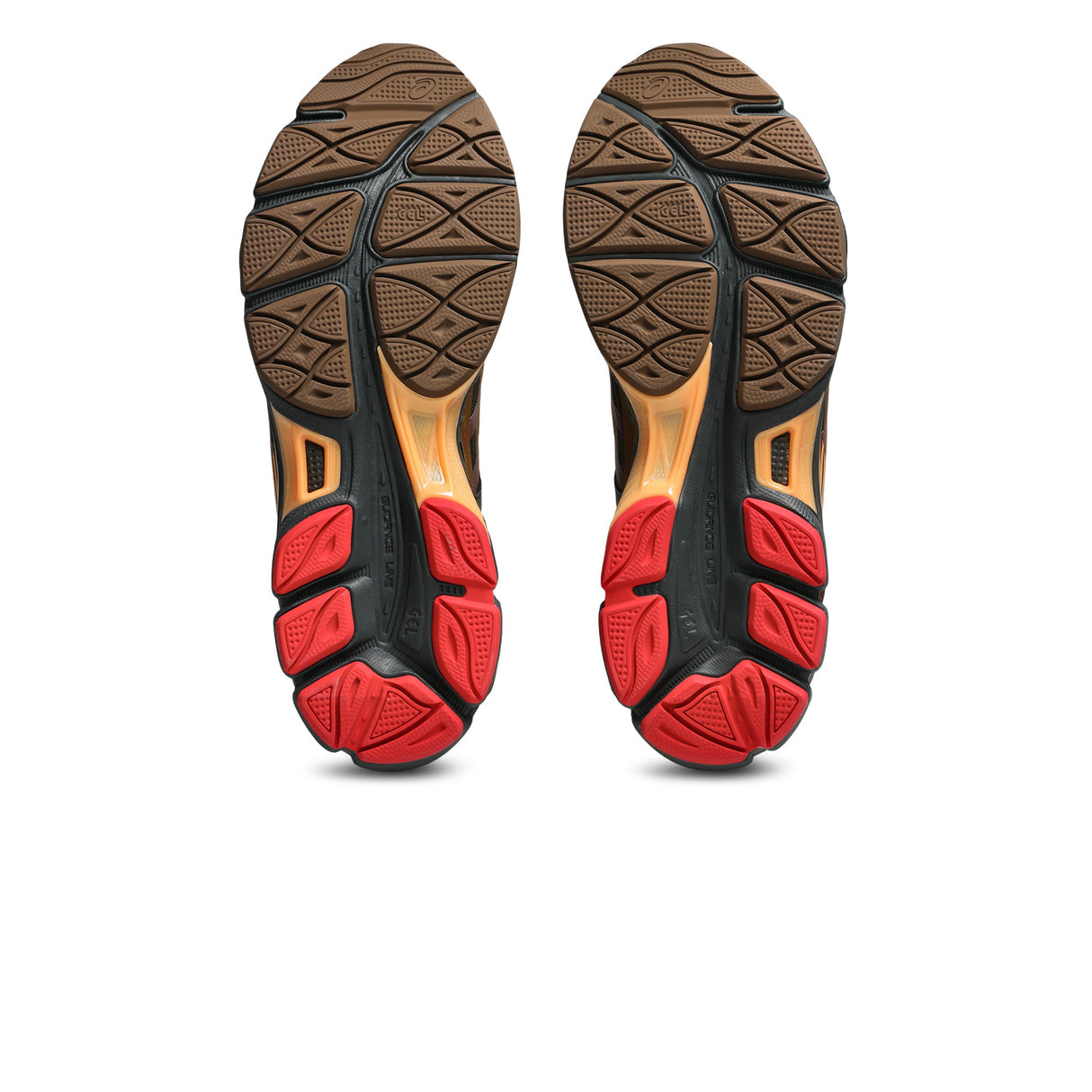 Asics US8-S GEL-SJ33, Black Coffee/Orange Lily