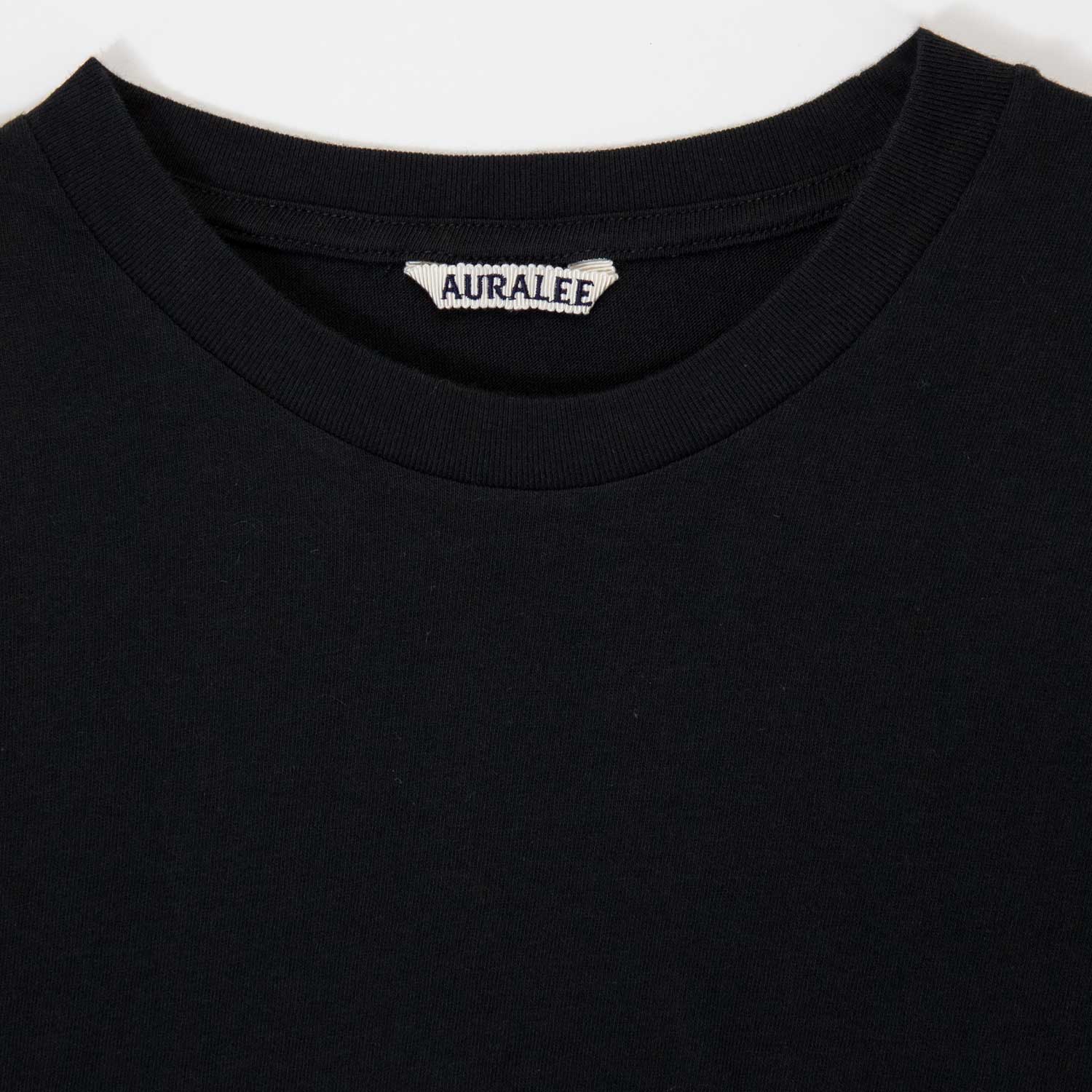 Auralee SEAMLESS L/S TEE, Black – Beamhill