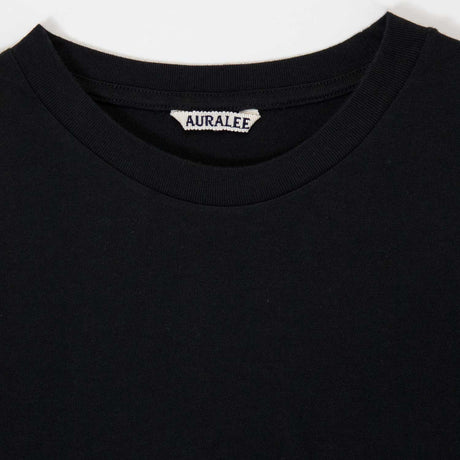 Auralee SEAMLESS L/S TEE, Black