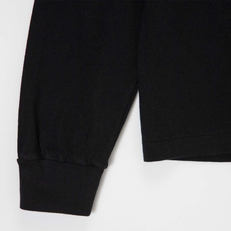 Auralee SEAMLESS L/S TEE, Black