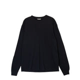 Auralee SEAMLESS L/S TEE, Black