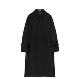 Black coat on a white background