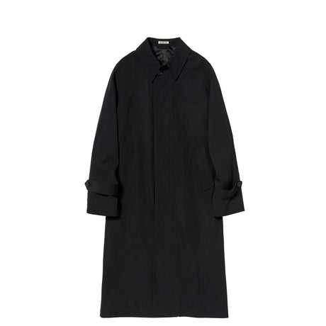 Black coat on a white background