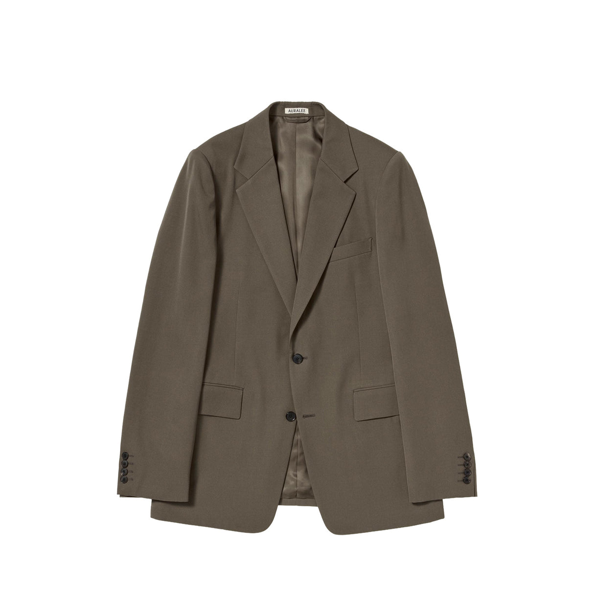 Brown blazer on a white background